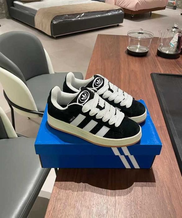 Buty meskie Mokasyny Adidas campus 00s Black R.42