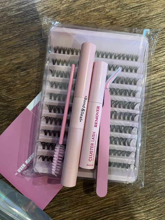 Накладні вії набір для нарощуванн вій вії пучки 3Д