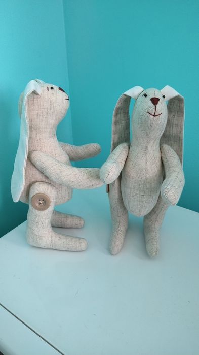 Зайці тільда. Ручної роботи.