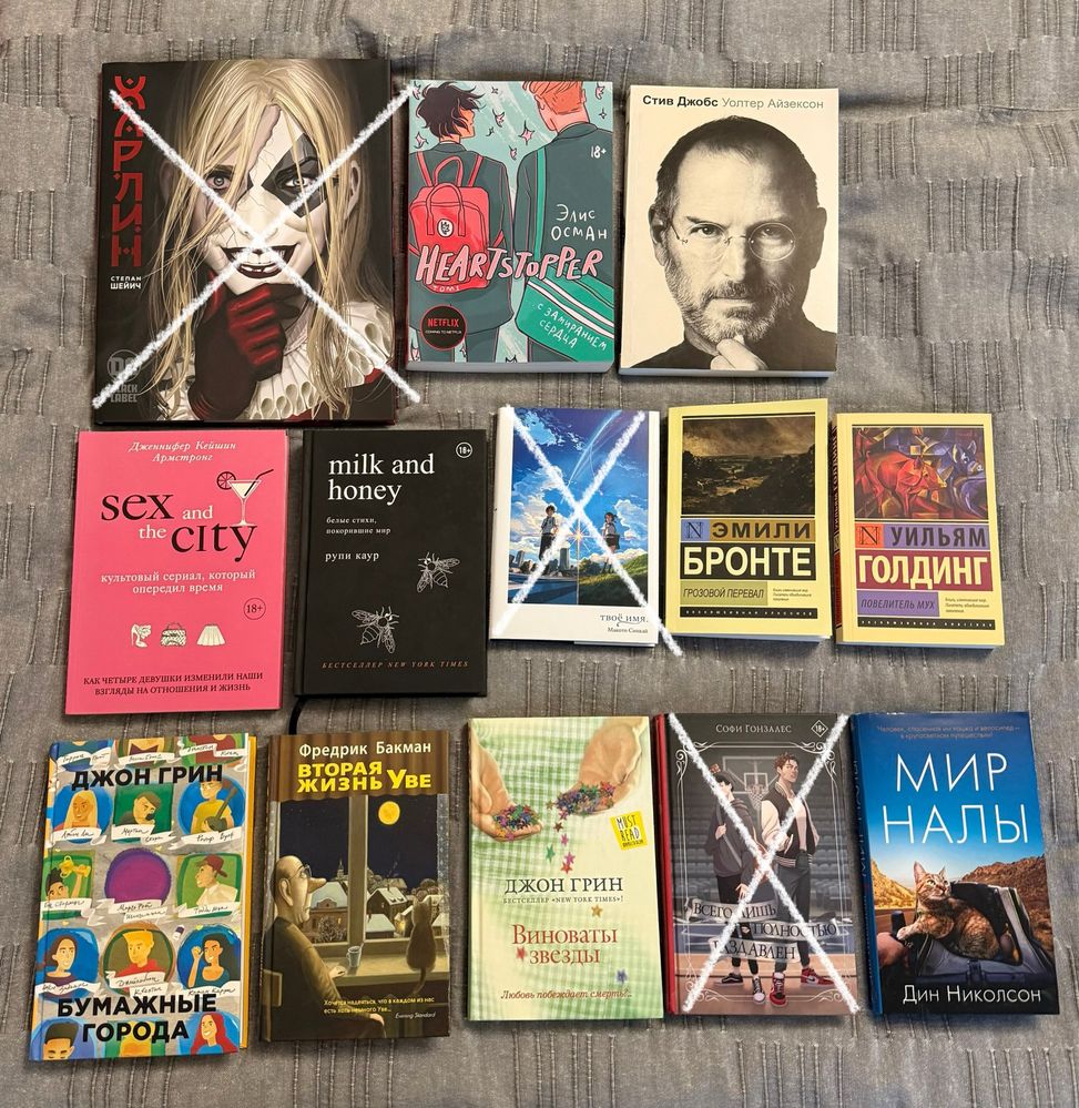 Книги Гэлбрейт, Кинг