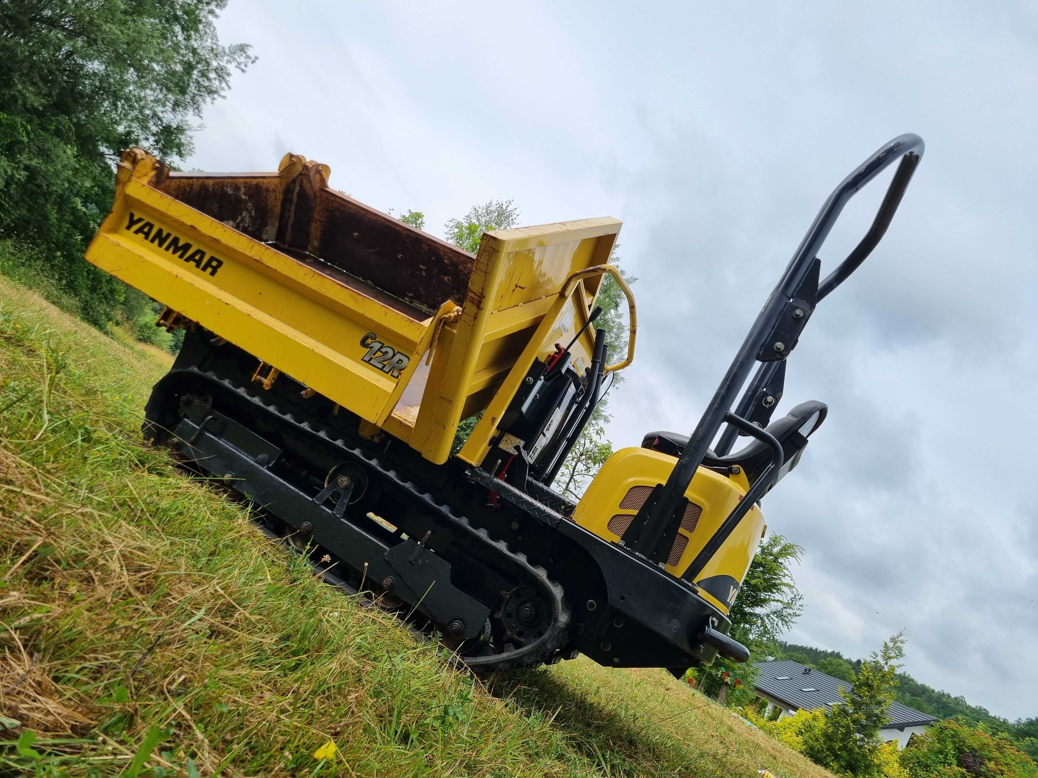 Wozidło Gąsienicowe 1,2t YANMAR C12R-B 2018r JakNowe Norwegia 3str kip