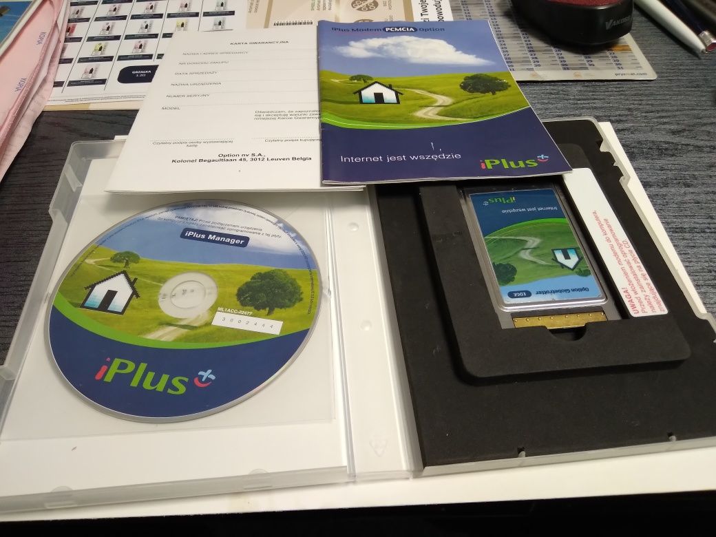 Modem iPlus PCMCIA Option Globetrotter EDGE