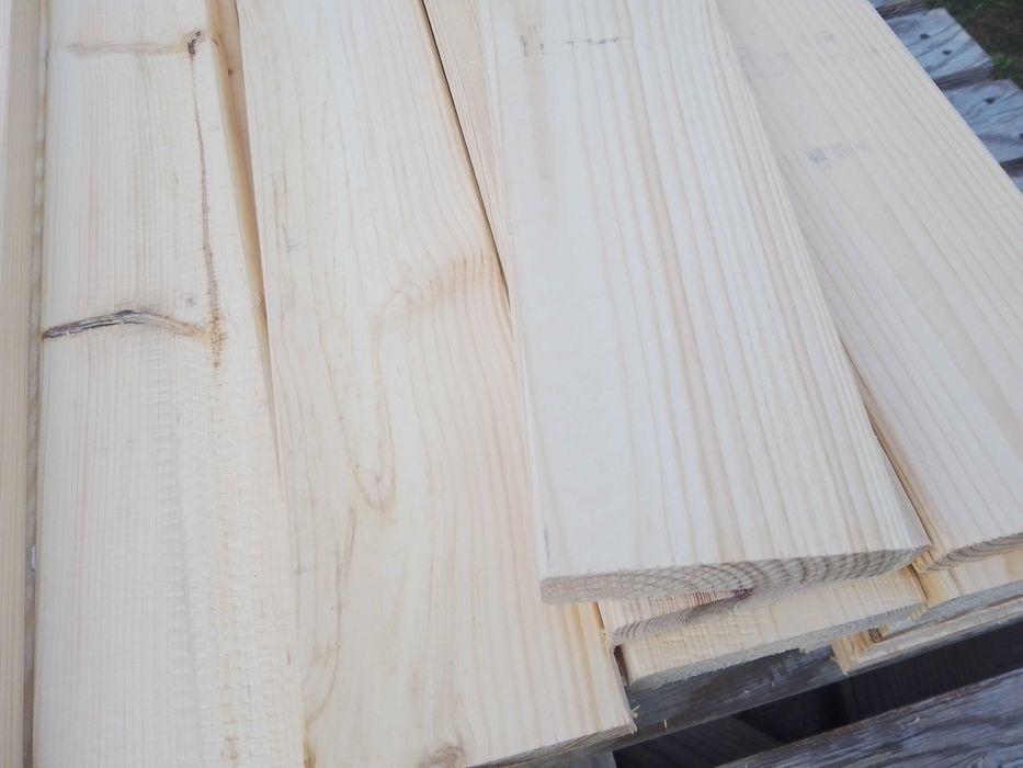Deska świerkowa - gruba  60 cm x 10,5 cm x 2,7 cm - heblowane