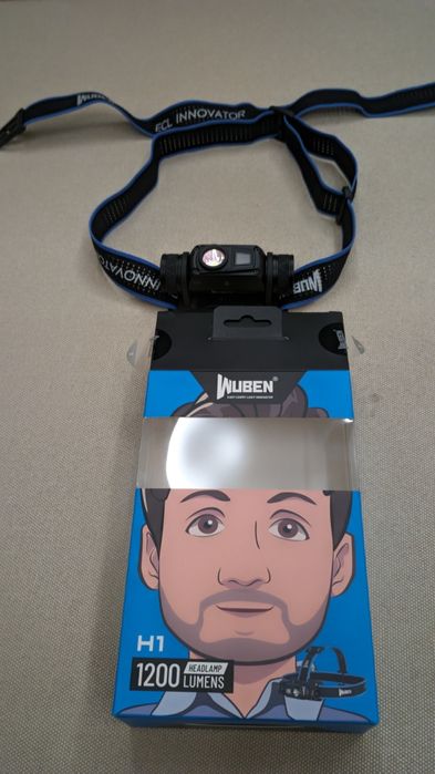 Налобний брендовий ліхтар Wuben H1 pro