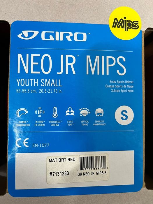 Giro Neo JR Mips S kask narciarski zimowy dziecięcy na snowboard narty