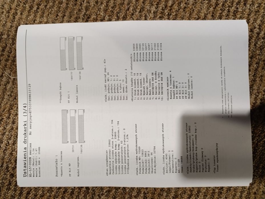 Drukarka laserowa Brother HL-L5100DN.