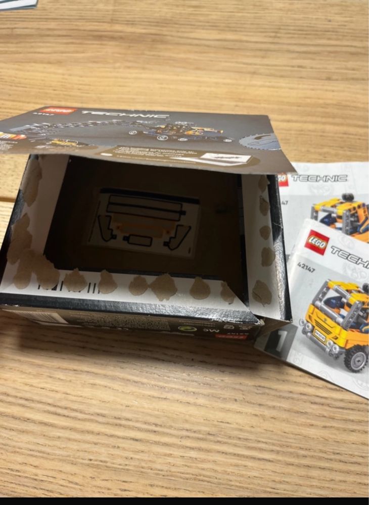 Lego Technic 42147 wywrotka - pudelko i instrukcja