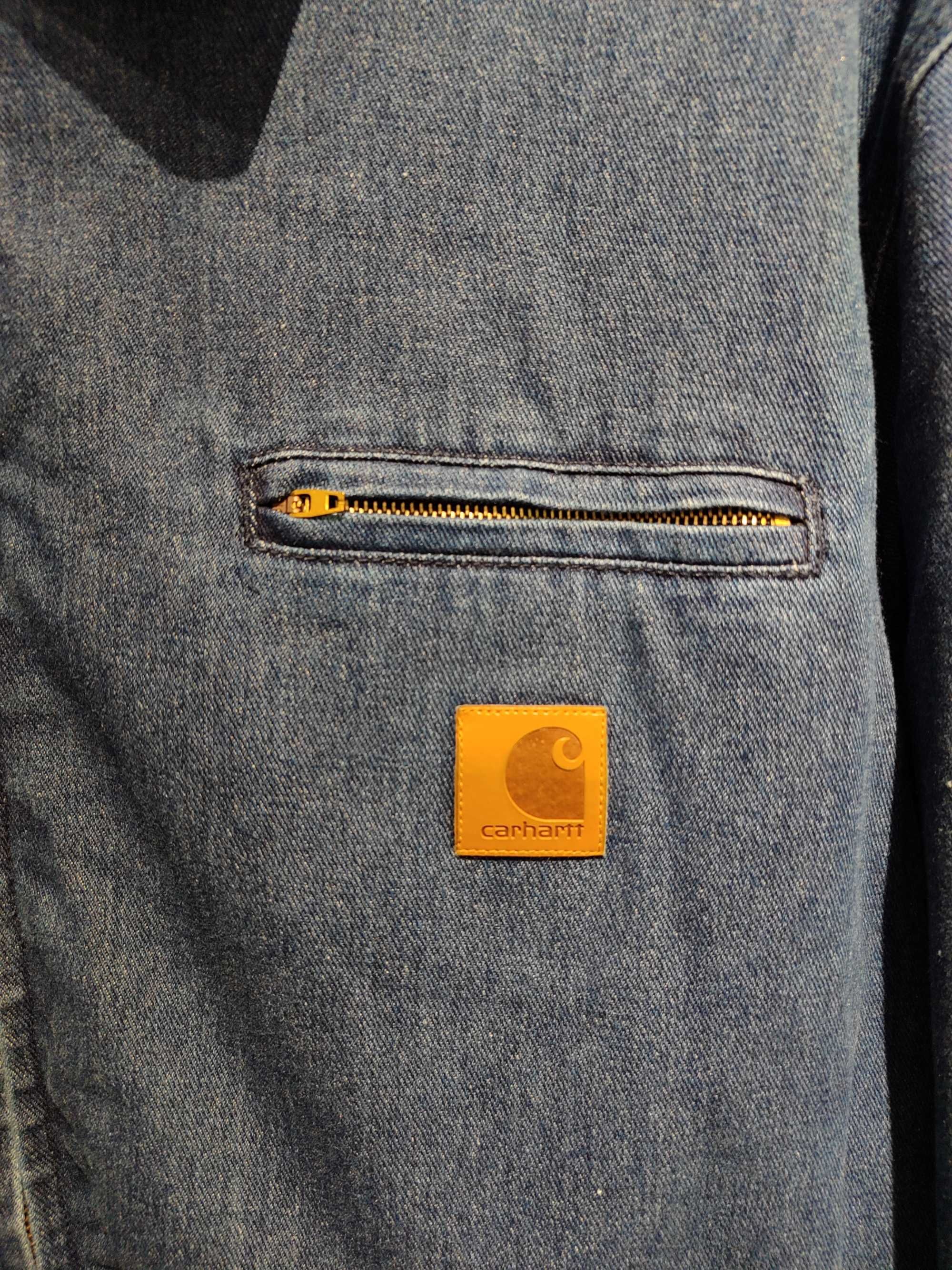 Куртка-райдер CARHARTT WIP RIDER Jacket Stone Washed Blue