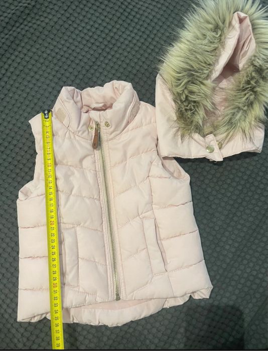 Kamizelka, bezrękawnik, pullover, H&M, rozm.92