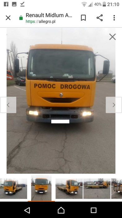 Auto Laweta 12DMC  3,5DMC wynajme zrobie usługe