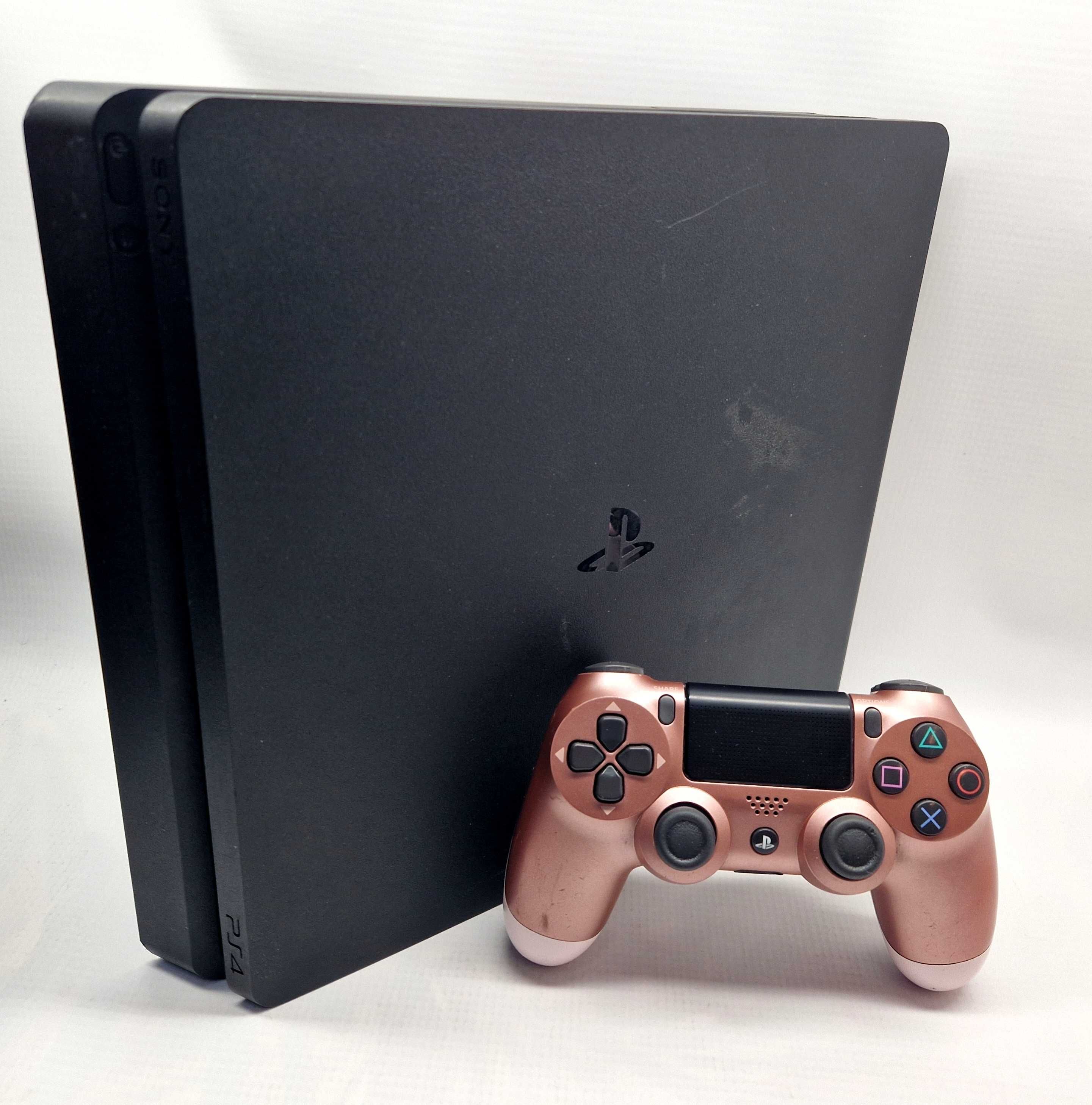 Konsola PS4 Slim, Pad, Gry, Komis Jasło Czackiego