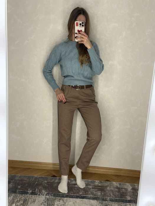 Теплі штани жіночі XS/S в хорошій якості (осінь/зима)