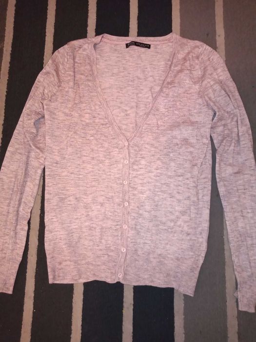 sweter kardigan Bershka