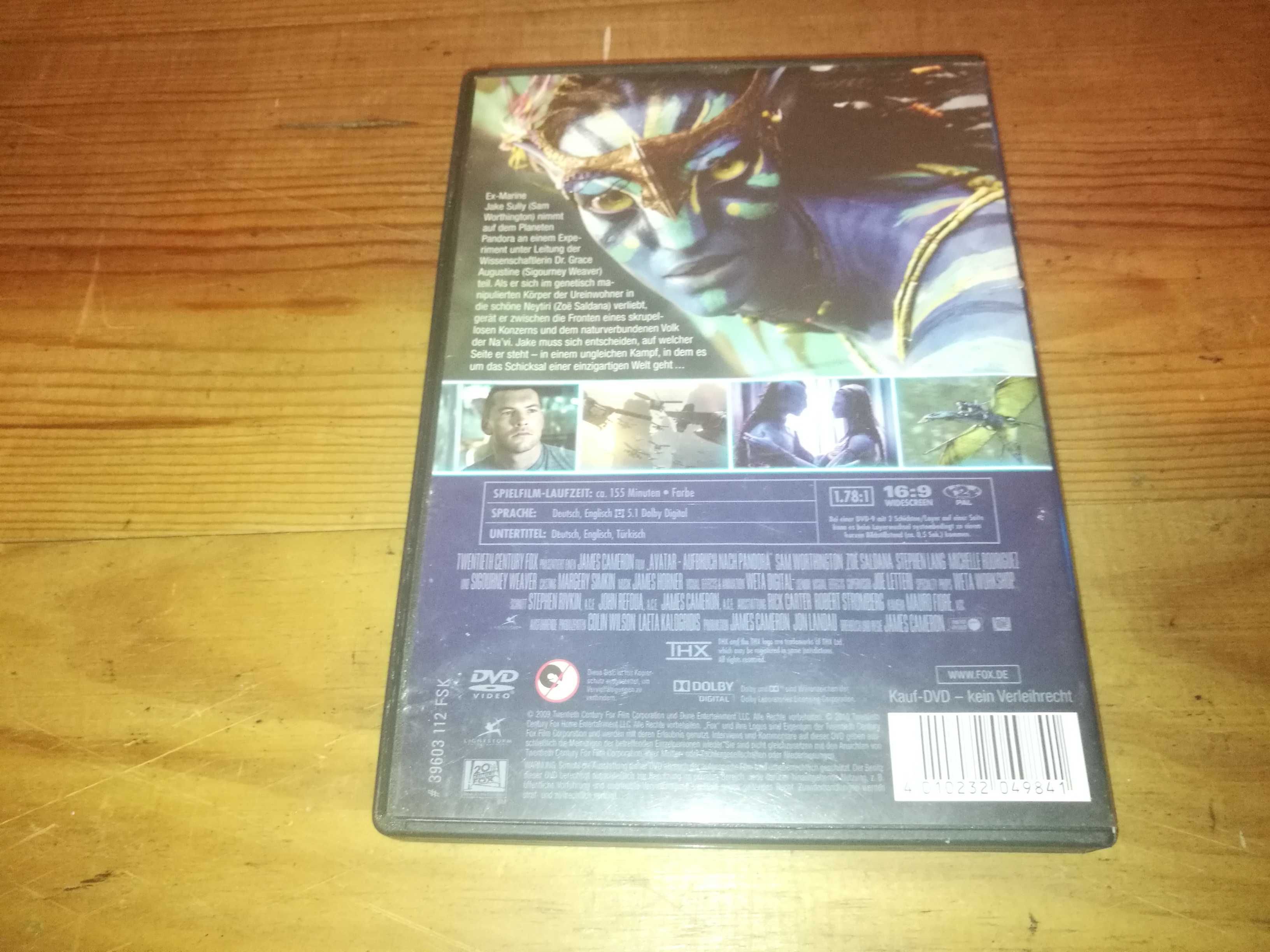 AVATAR	DVD (legendagem em Inglês)