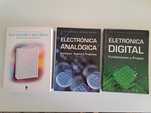 Livros universitários eletrónica e matemática discreta
