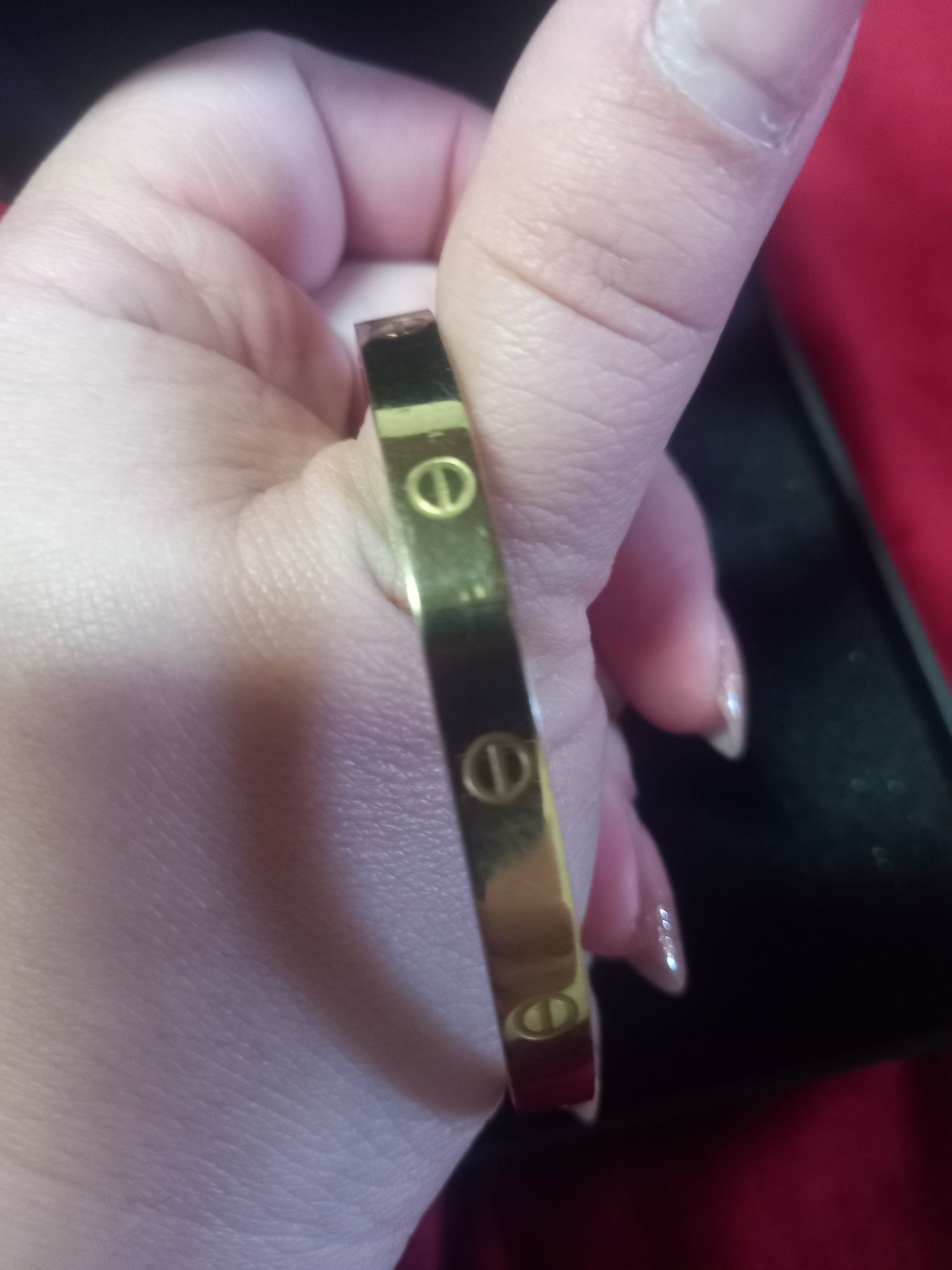 Bracelete Gold com detalhes