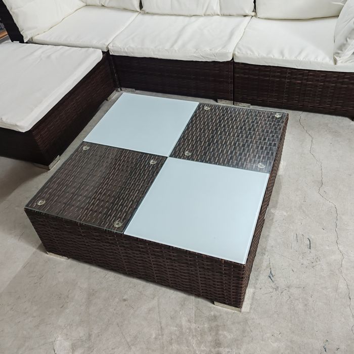 Conjunto sofá exterior