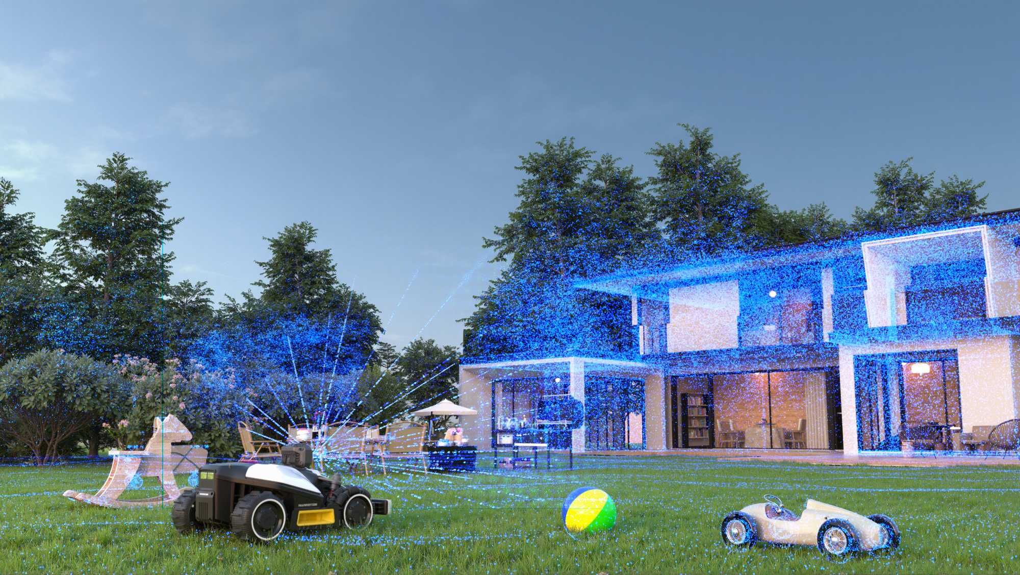 robot koszący LUBA MINI 1500 LIDAR