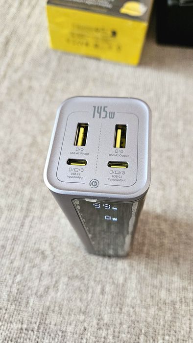 ТОП! Повербанк Baseus 20800мАг 145W Power Bank для ноутбука, телефонів