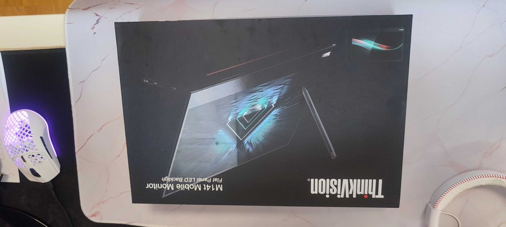 Monitor portátil thinkvision m14t (tátil)