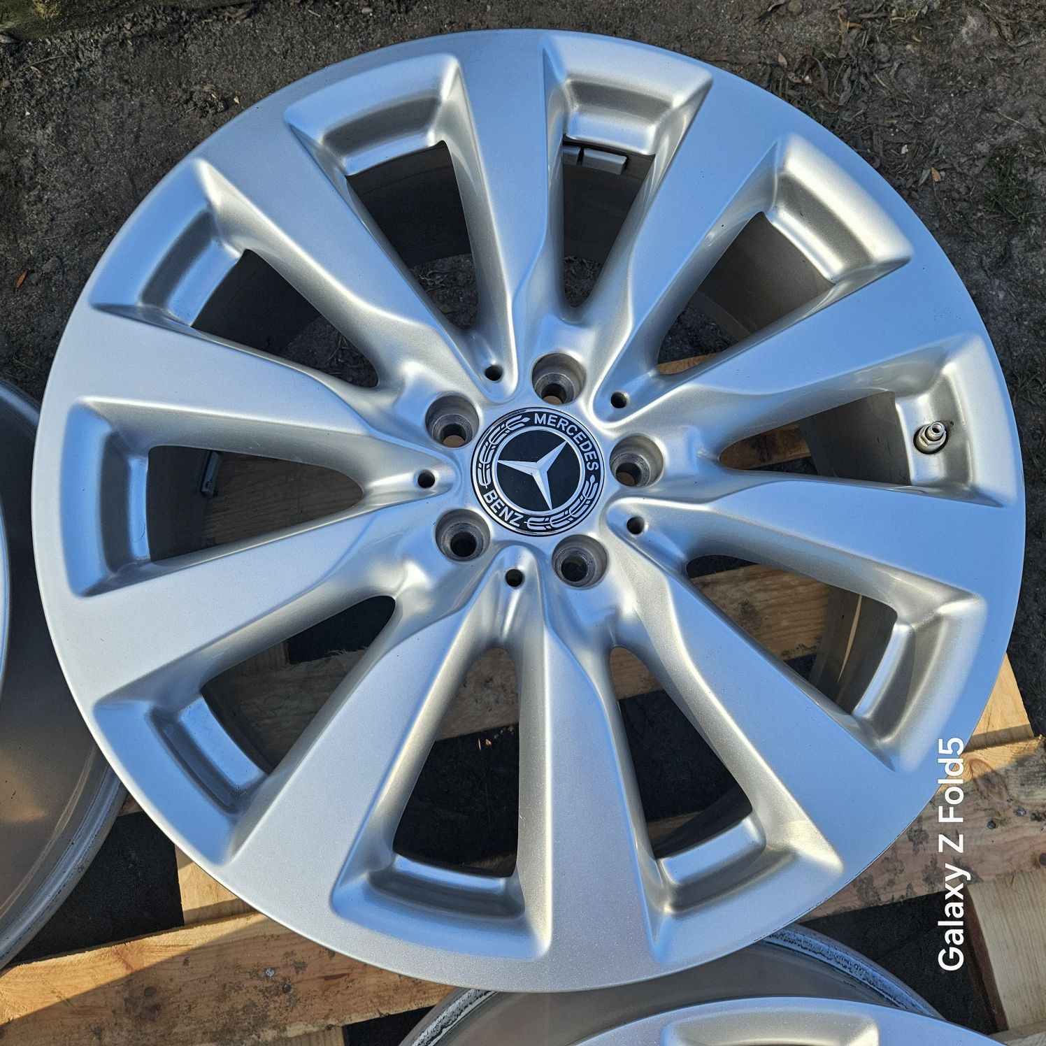 Alufelgi 19 Mercedes GLC GLA CLA Eklasa Vklasa Vito TPMS ET38 5x112
