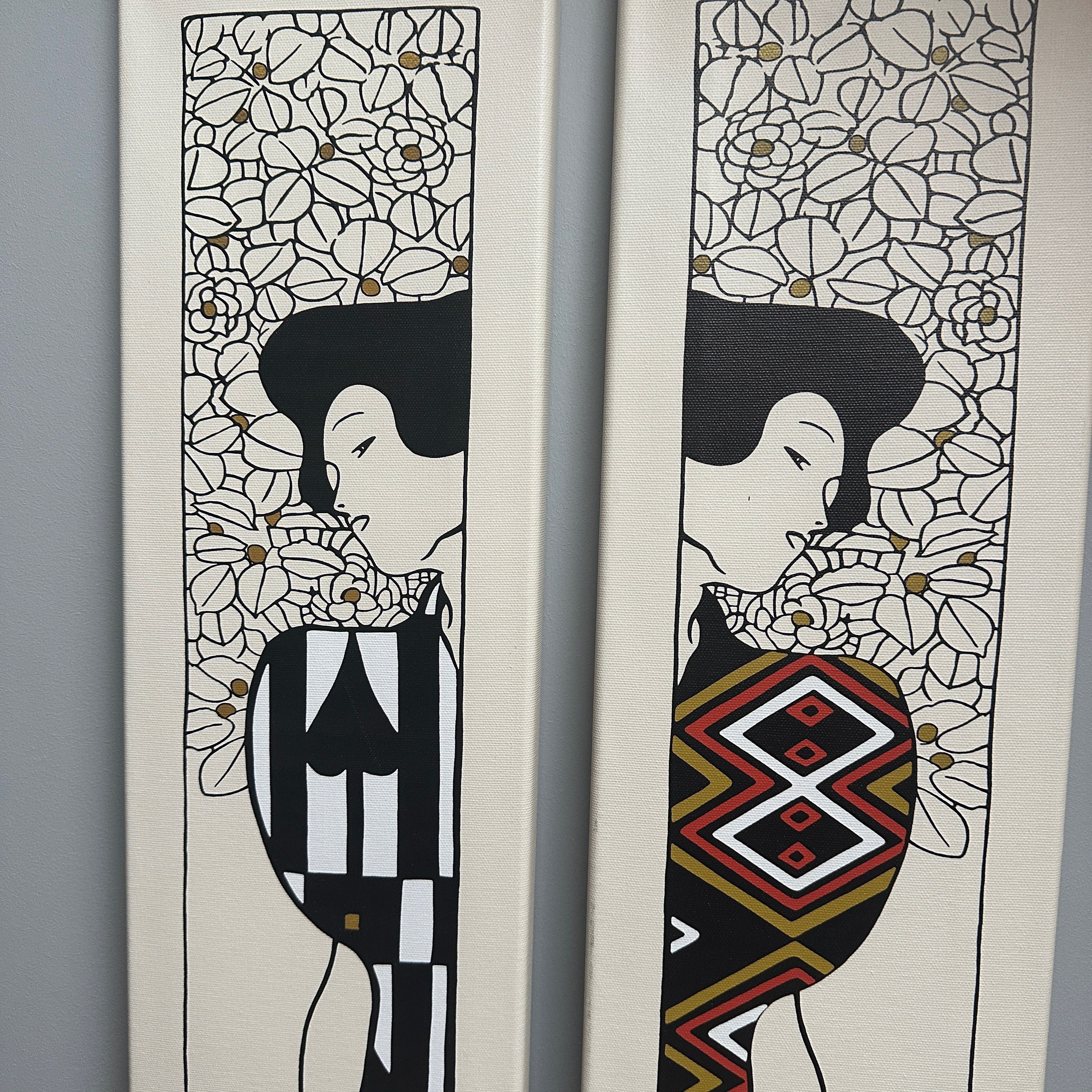 Obraz "Kobieta i drzewo" Gustava Klimta
