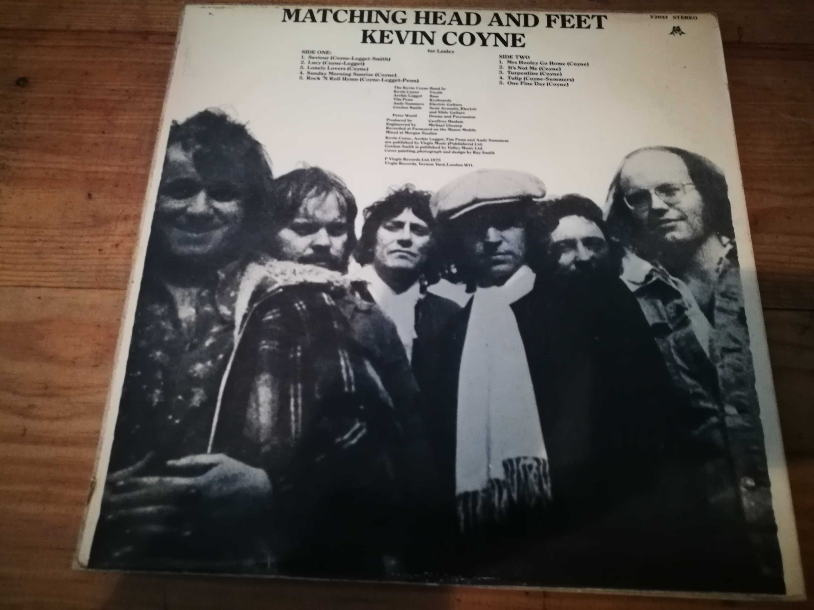 KEVIN   COYNE - Matching Head And Feet (Ed Inglesa - 1975) LP