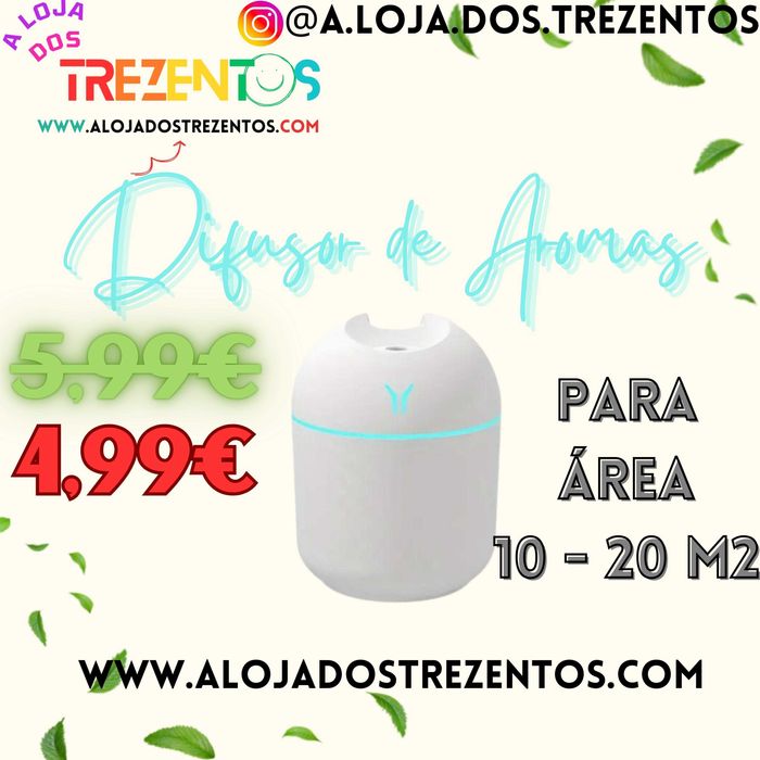 Humidificador/Difusor de Aromas Mini MN15053