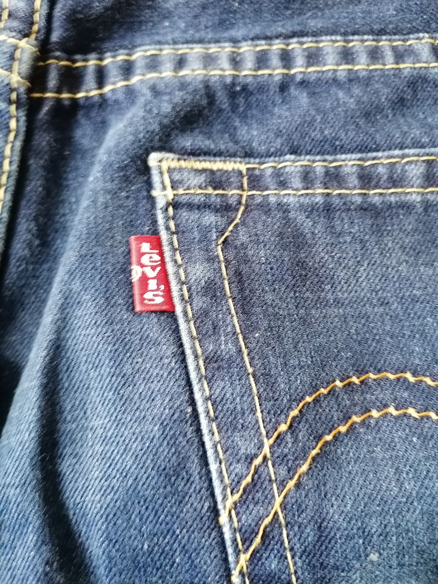 Spodnie męskie jeans LEVIS 34/34 pas 88-90cm