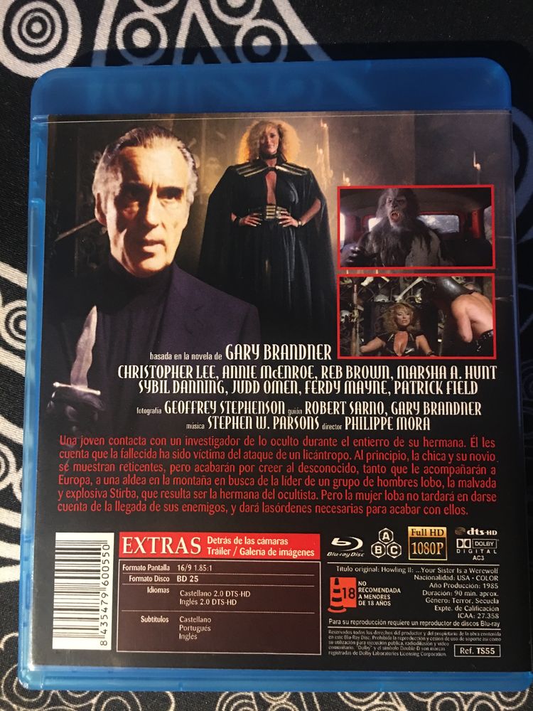 Howling 2 your sister is a werewolf Blu ray