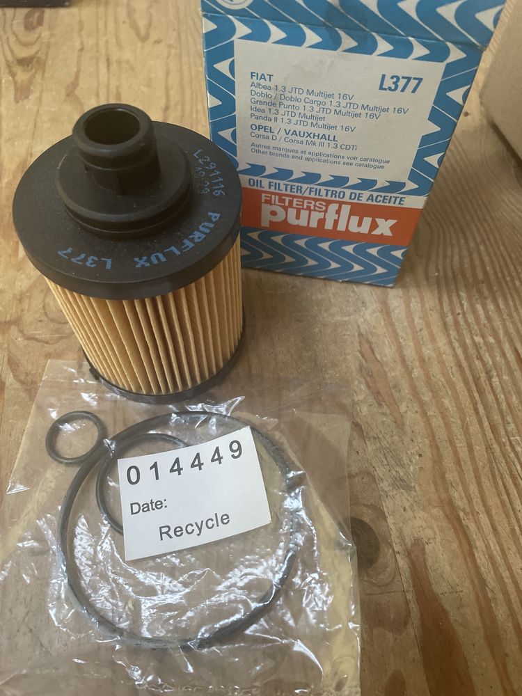 Filtr oleju Purflux L377