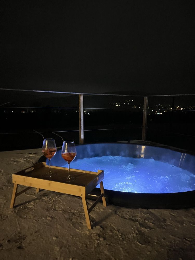 Domek w gorach Zywiec balia jacuzzi
