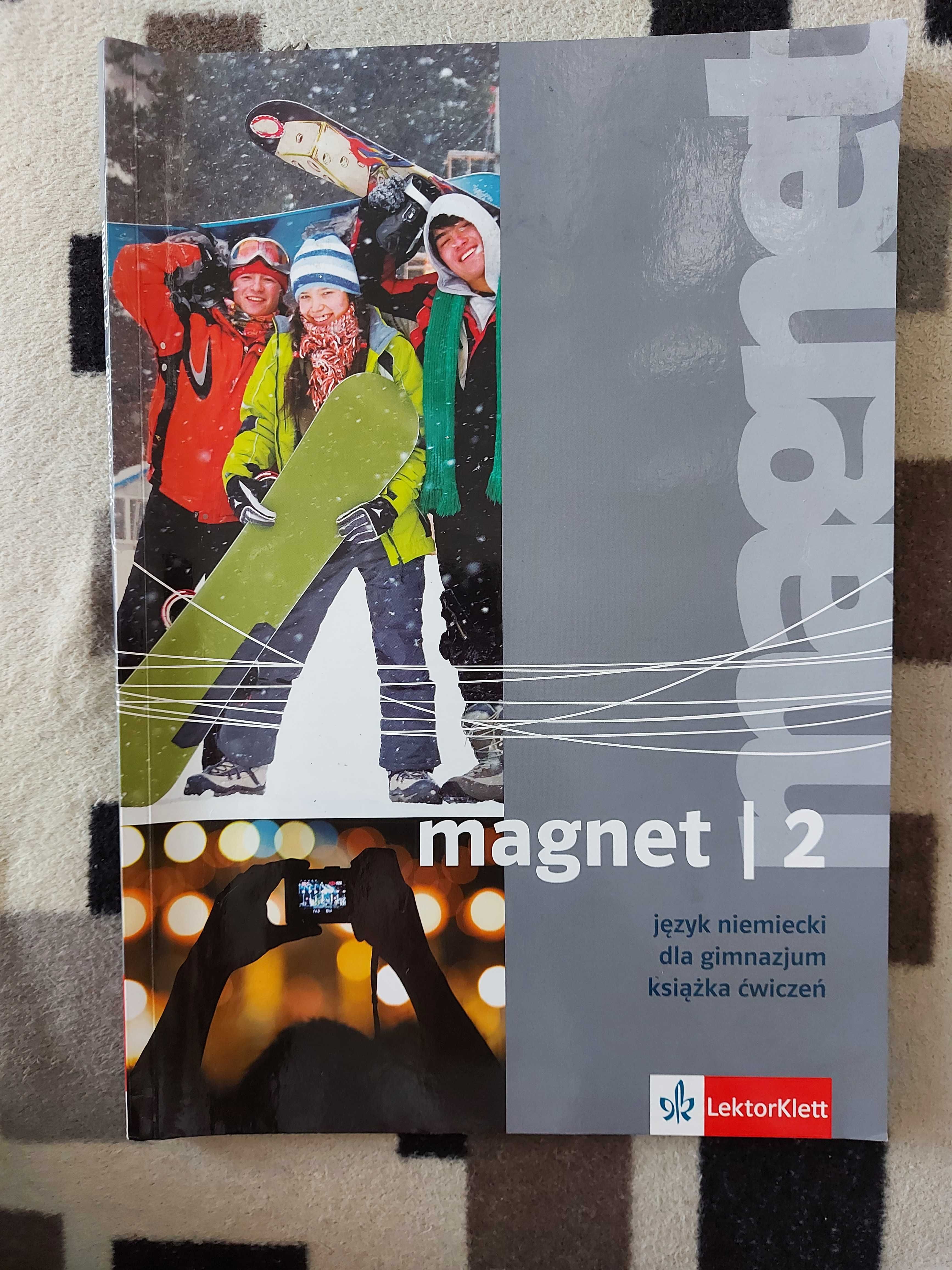 Książka ćwiczeń do języka niemieckiego "Magnet 2"