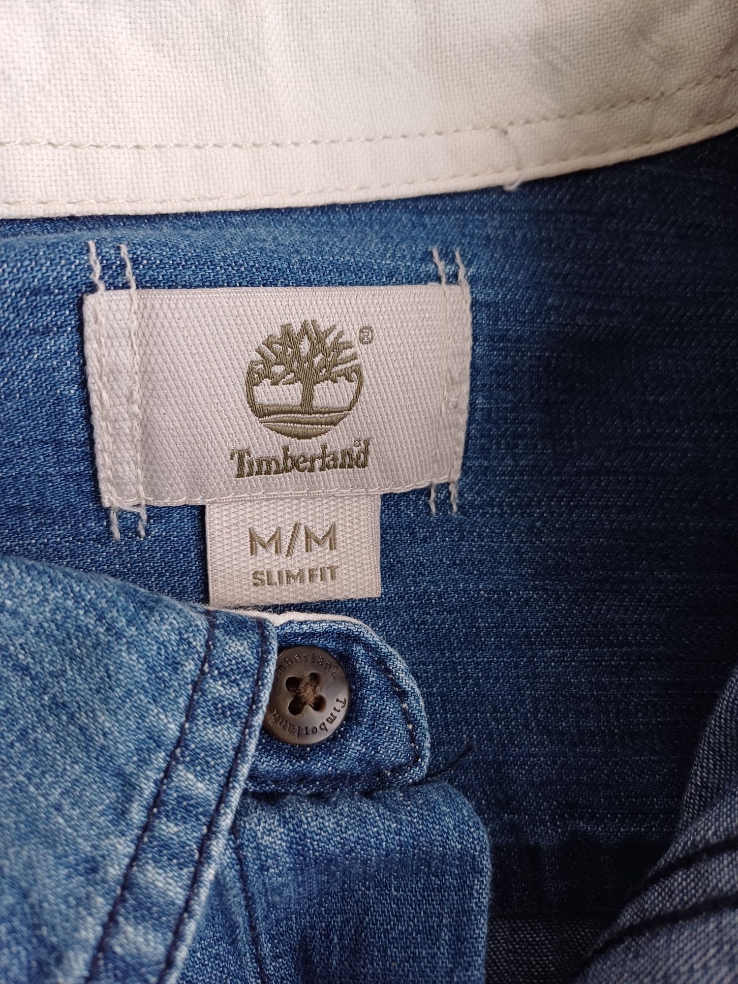 Мужская джинсовая рубашка Timberland ( оригинал) М