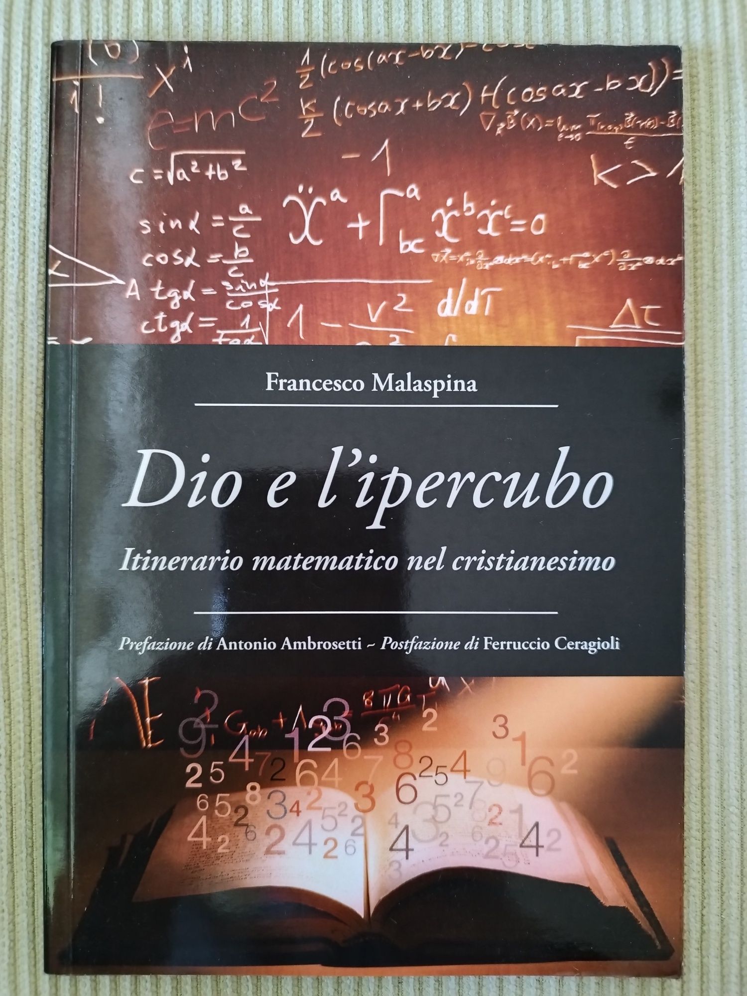 Książka po włosku Dio e l'ipercubo Francesco Malaspina