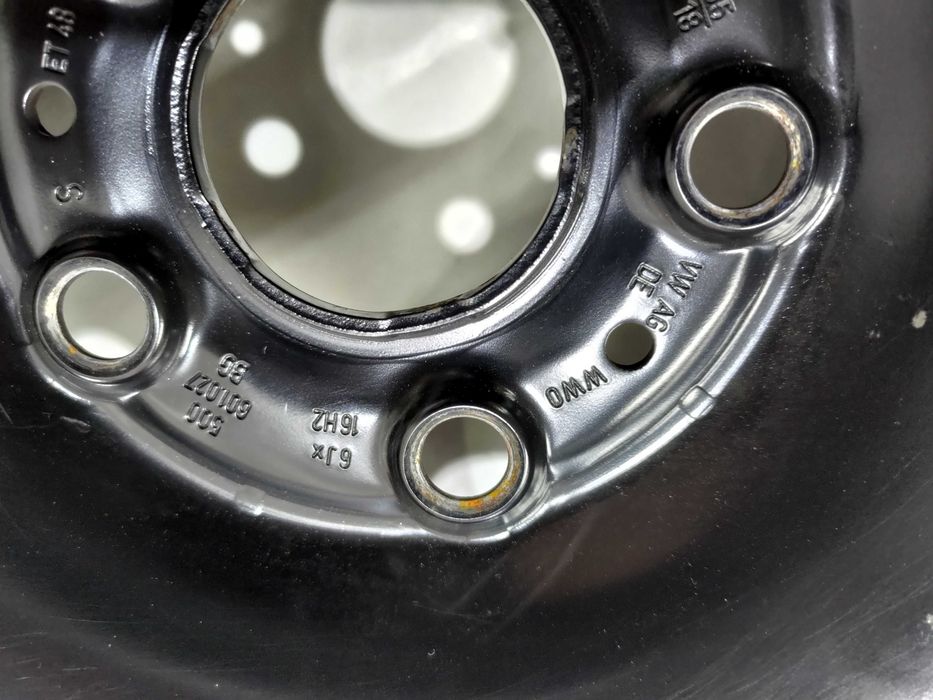 FELGI STALOWE 16 6 J 5X112 ET48 ORG.VW Seat Skoda 5Q0.601.027