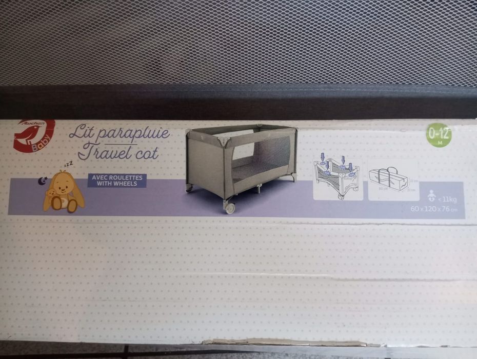 Cama de viagem s/colchão
