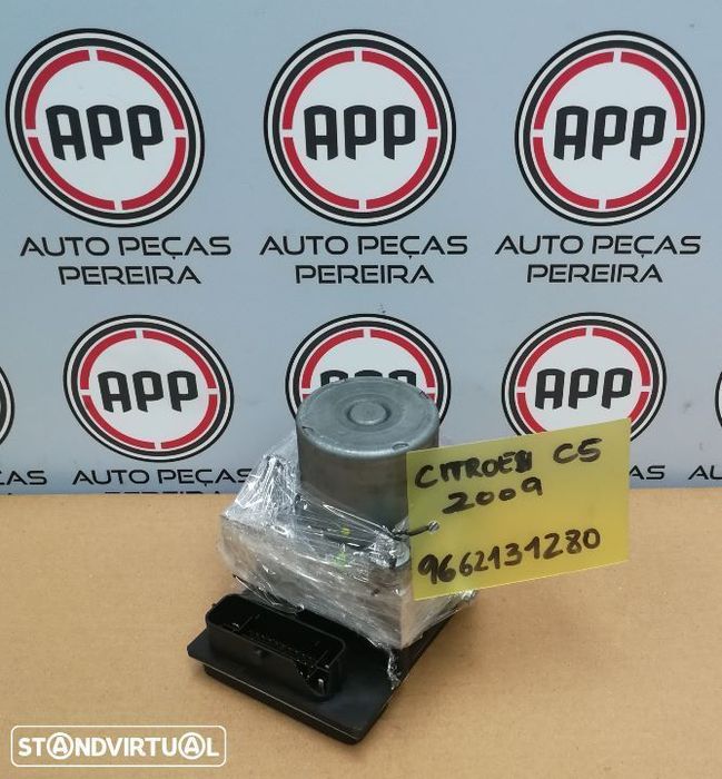 Modulo de ABS Citroen C5 de 2009, referência 9662131280 .