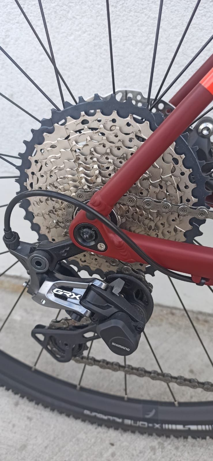 NOWY!!! CUBE CROSS RACE SL (przełaj/gravel), Shimano GRX, Rozmiar 56/M