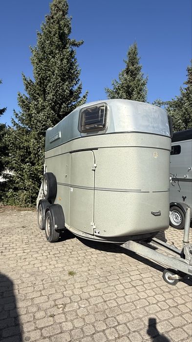 Przyczepa 2 konna Boeckmann Big Master + ALUpodłoga Siodlarnia Kamera