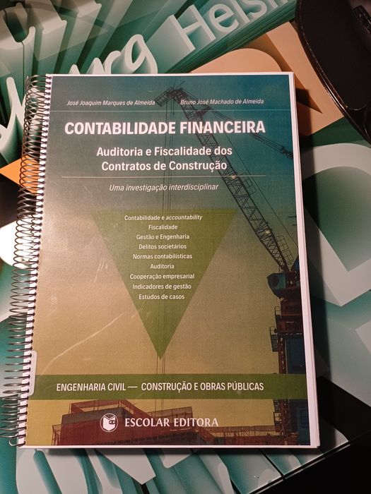 Livro - Contabilidade Financeira - Contratos de Construção