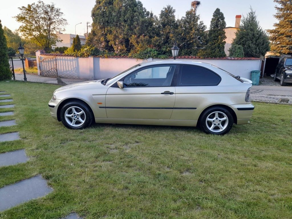 BMW E46 compact 316 Ti rok 2001, 1,8 benzyna