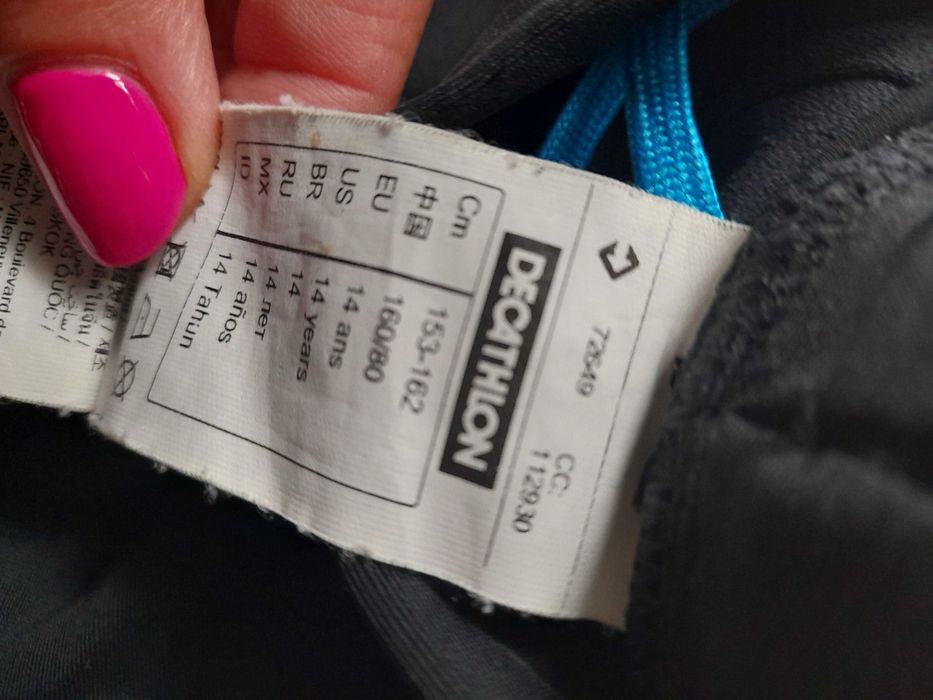 Kąpielówki chłopięce Nabaiji Decathlon rozm. 153-162 cm