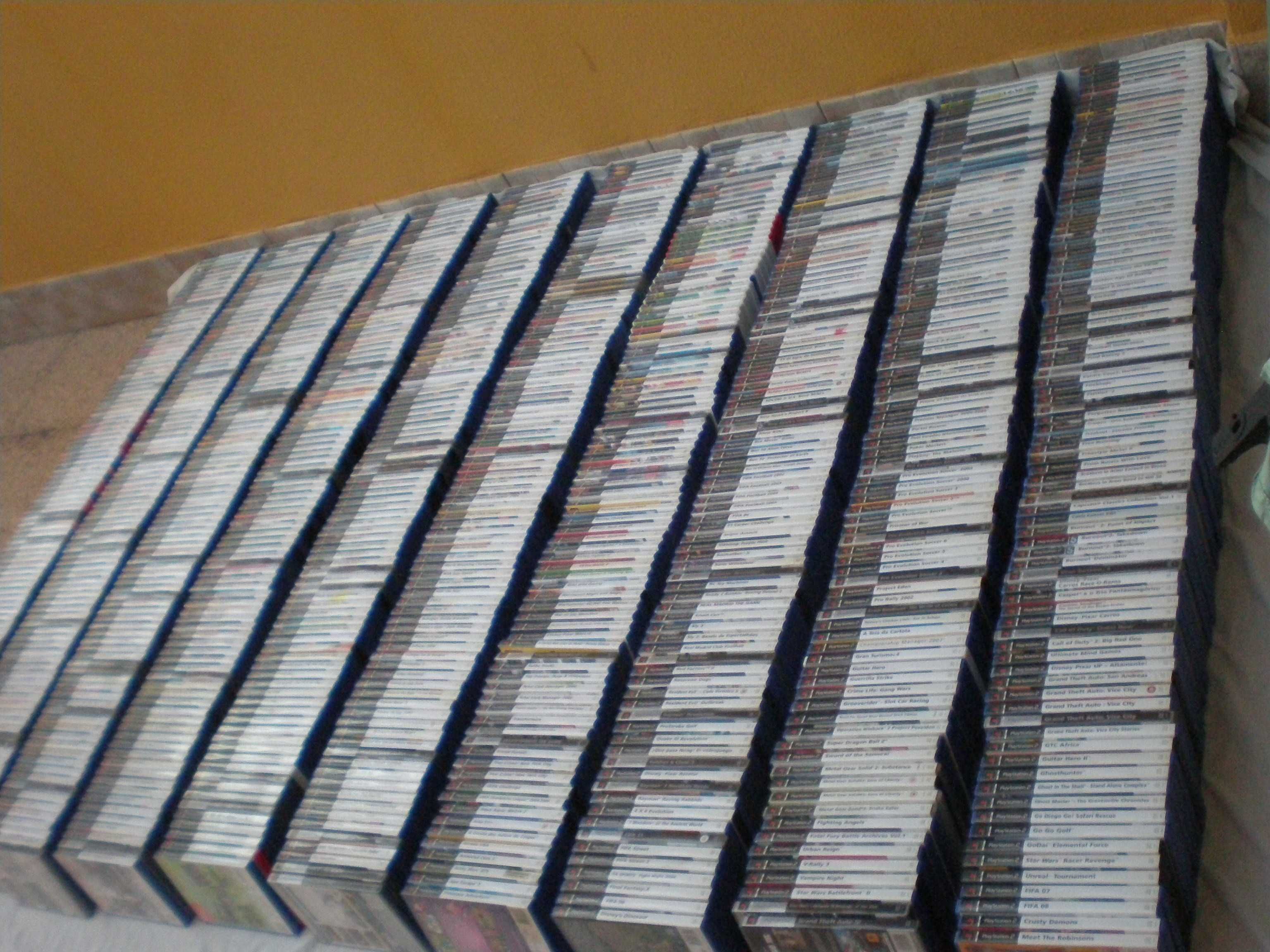 PS2 - mais de 800 jogos todos com caixa