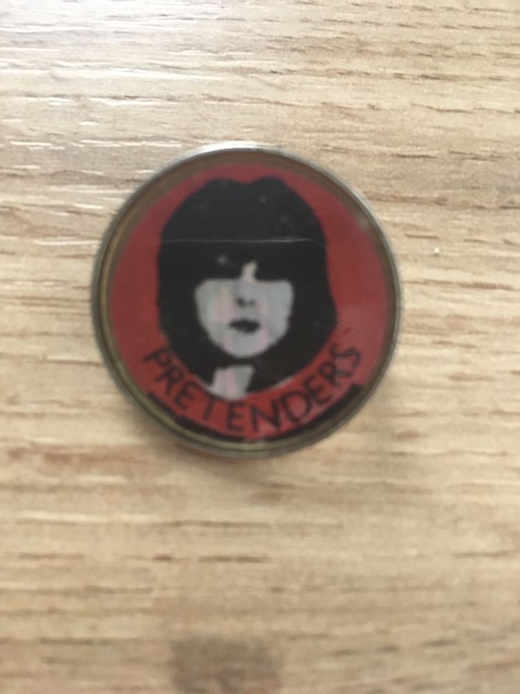 Przypinka pin dżet Pretenders vintage punk rock