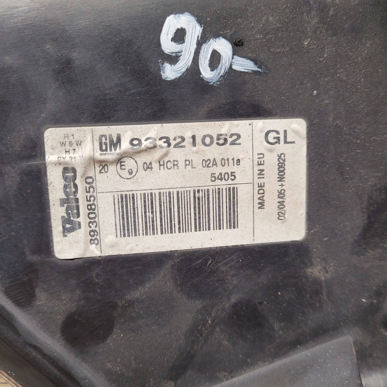 Lampa przód lewa opel Meriva A 2005r VALEO