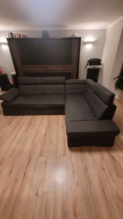 Kanapa narożna z funkcją spania