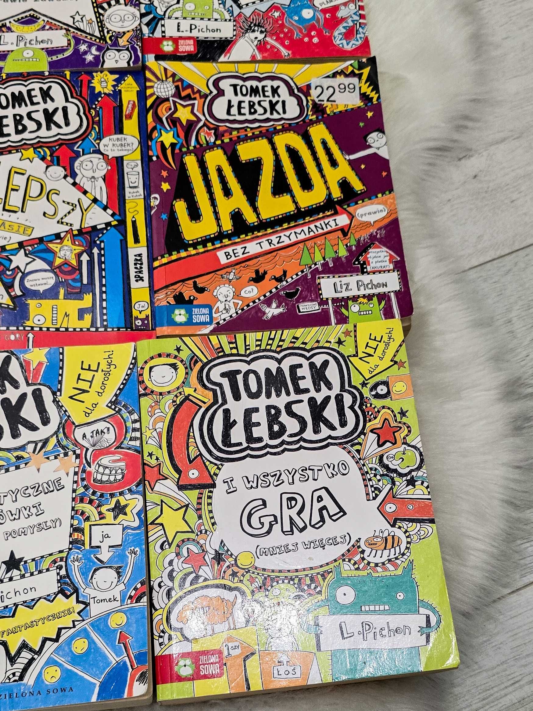 9 książek z serii Tomek Łebski