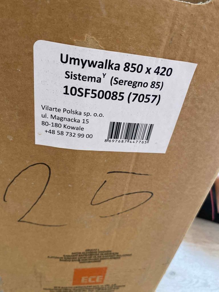 Umywalka 850x420