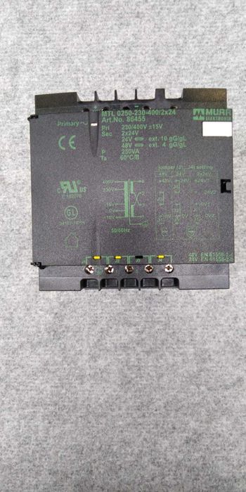 Transformador monofásico  400/230V  24V  250VA